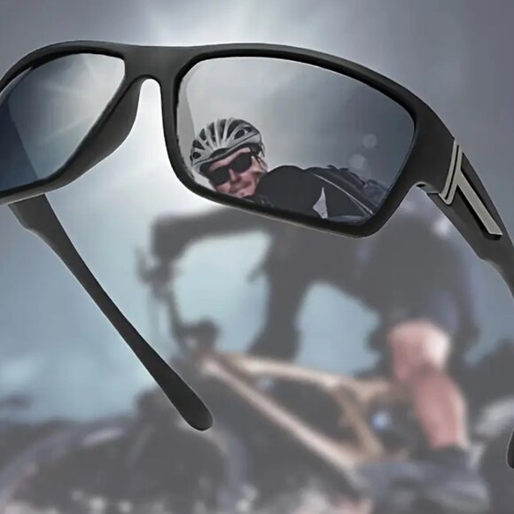 Red Fire Lens UV400 Protection Polarized‎ Lens Lentes Gafas De Sol Para Humbres - Picture 6 of 9